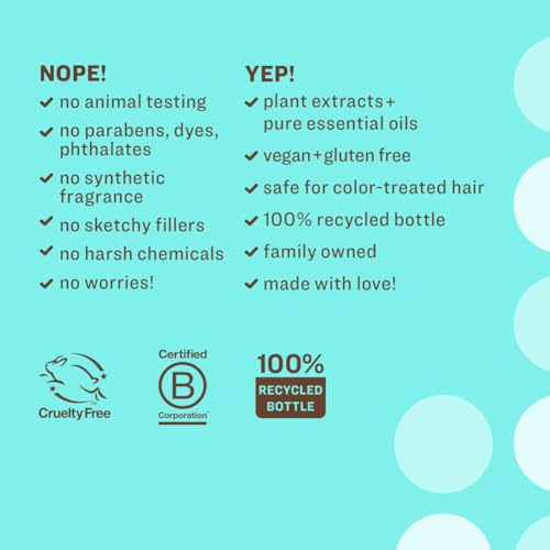 Everyone 3-in-1 Soap, Body Wash, Bubble Bath, Shampoo, 32 Ounce (Pack of 2), Unscented & Mighty Conditioner, 12 OZ - Image 7