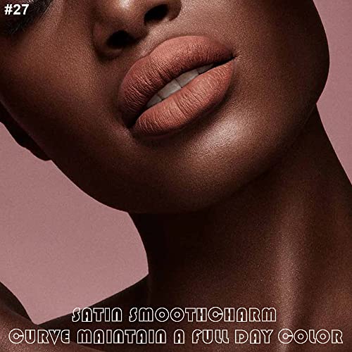 Evpct 2Pcs Nude Brown Lip Liner and Matte Lipstick Set, Vegan Waterproof Long Lasting - Image 2