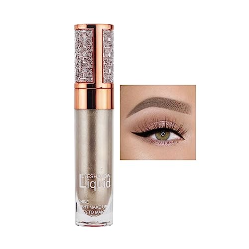 Eye Shadow Make Up Glitter Eyeshadow Palette Liquid Eye Shadow for Creating High-Impact Flake-Proof Long Lasting Quick Dry Waterproof Lightweight One-Swipe Coverage Sales Clearance