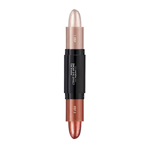 Eye Shadows for Eyes Double Ended Eyeshadow Stick Profile Stick Highlight Stick Eyeshadow Pen Creamy Eye Shadow Pencil And Eyeshadow For Eye Makeup Skeleton Makeup (E, One Size)