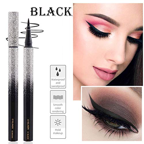 Eyebrow Tattoo Pencil,Eyeliner Pencil, with Eyebrow knife,Eyebrow brush Long Lasting Waterproof and Smudgeproof Natural Looking Brows (Brown/Black) - Image 3