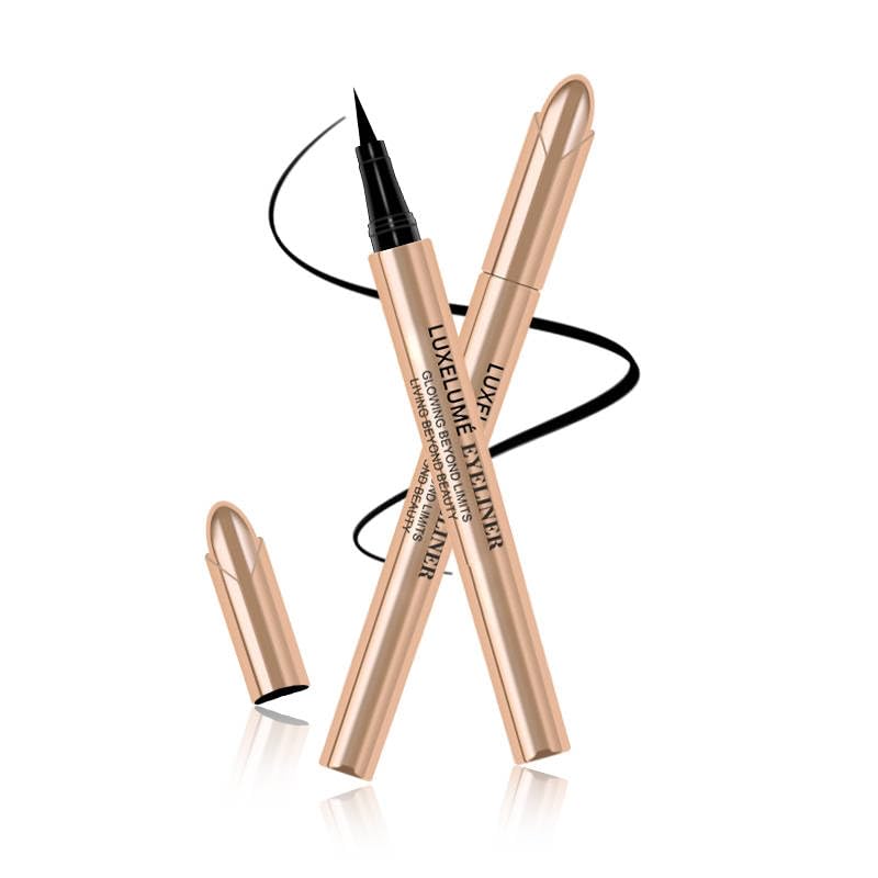 Eyeliner Pen Eye Makeup Liquid EyeLiner - Waterproof Smudge-Proof Eyeliner - Quick Drying Longwearing - Ultrafine Felt Tip Black - Image 2