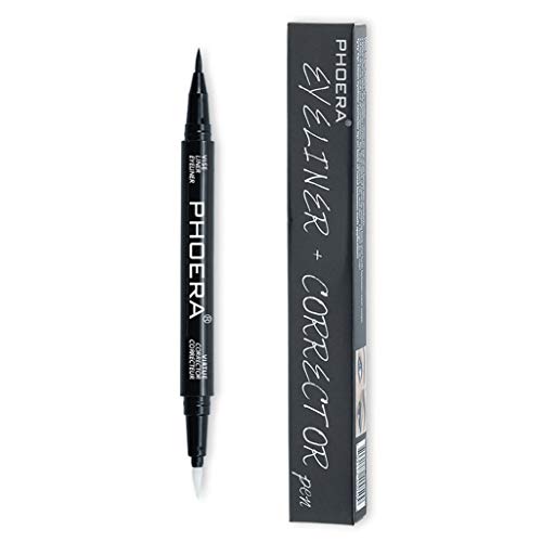 Eyeliner Pencil Womens Makeup Eye Liner with Corrector side Liquid Eyeliner Waterproof Longwearing Ultra-Pigmented Precise Ultra Fine Quick Drying No Fade Birthday Mother's Day Gift - Image 5
