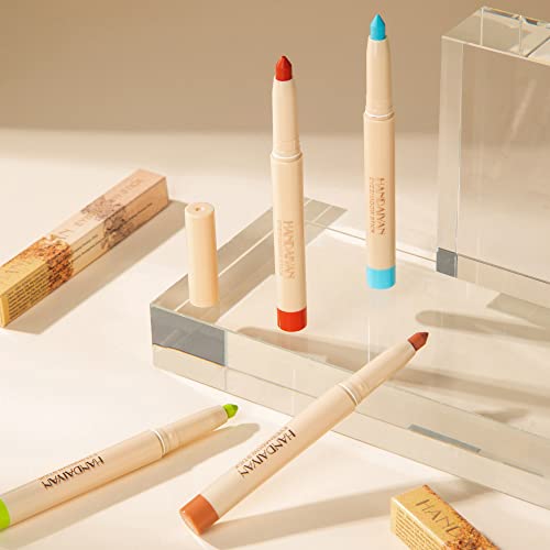 Eyeshadow Crayon,Matte & Shimmer Eyeshadow Stick,Waterproof Eye Shadow Pencil With Sharpener,Eye Brightener Stick,Glitter Eyeliner Pen,Long Lasting buildable Neutral Eye Makeup,02 Matte - Image 7