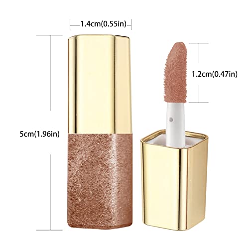 Eyeshadow Makeup Glitter Eye Shadow Palette Liquid Eyeshadow One-Swipe Coverage Longwearing Flake-Proof Lightweight Quick Dry Waterproof for Creating High-Impact Warehouse Sale Clearance - Image 3