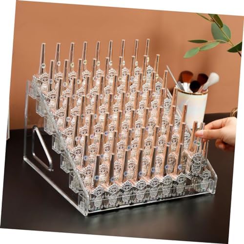 eyeshadow palette Clear Desk Organizer Active Vanity Palettes Organizers multi-layer detachable desktop display shelves Organizer eye shadow Nail Polish Holder Rack display rack - Image 5