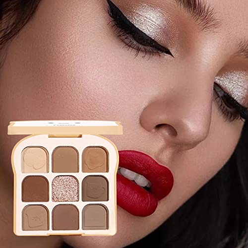Eyeshadow Palette Cream Makeup Palette Eye Shadow Pearl Shimmer Eyeshadow High Pigmented Longwearing Flake-Proof Quick-drying One-Swipe Coverage Multi-Dimensional Eye Looks Warehouse Sale Clearance - Image 5