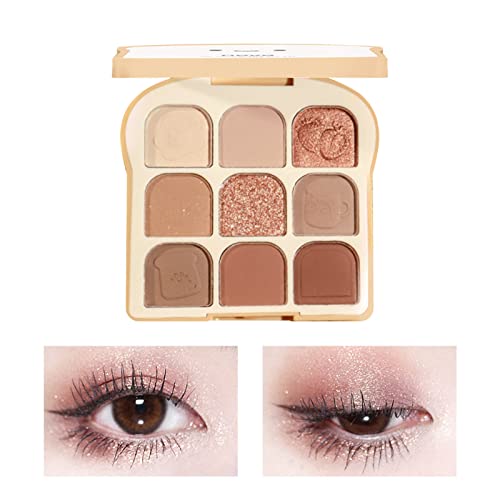 Eyeshadow Palette Cream Makeup Palette Eye Shadow Pearl Shimmer Eyeshadow High Pigmented Longwearing Flake-Proof Quick-drying One-Swipe Coverage Multi-Dimensional Eye Looks Warehouse Sale Clearance