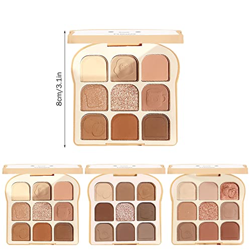 Eyeshadow Palette Cream Makeup Palette Eye Shadow Pearl Shimmer Eyeshadow High Pigmented Longwearing Flake-Proof Quick-drying One-Swipe Coverage Multi-Dimensional Eye Looks Warehouse Sale Clearance - Image 2