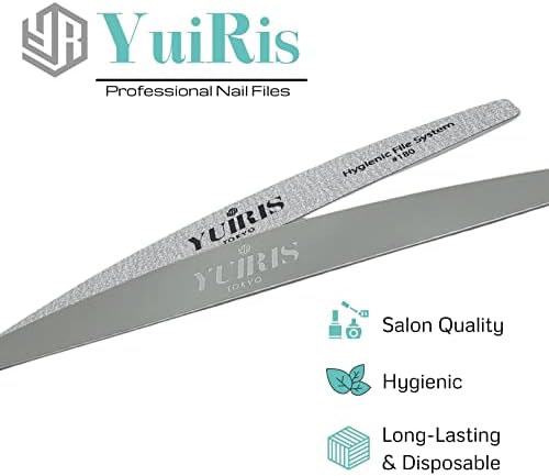 EZ Peel and Stick Nail File 180G Zebra File with Metal Base & 20 Refills Disposable Files for Acrylic Nails Gel Nails Replaceable Nail File - Image 3