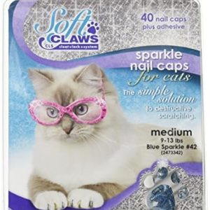 Feline Soft Claw Nail Caps M Blu Sprk
