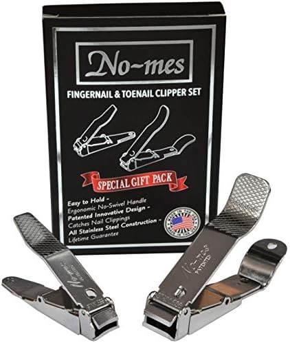 Fingernail and Toenail Clipper Gift Set, Catches Clippings, Made in USA - Image 2