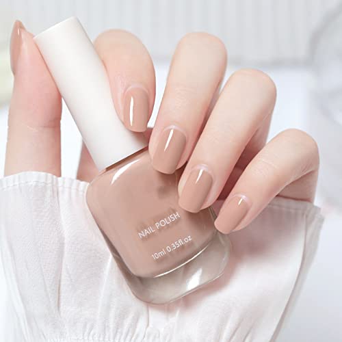 Fingernail Polish for Men Nail Polish Female Fashion Nail Polish Decoration Water Based Nail Polish No Bake Lasting Peelable Transparent 10ml Hair Glitter Gel - Image 4