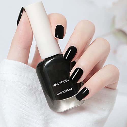 Fingernail Polish for Men Nail Polish Female Fashion Nail Polish Decoration Water Based Nail Polish No Bake Lasting Peelable Transparent 10ml Hair Glitter Gel - Image 2
