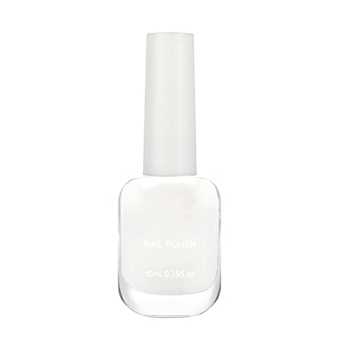 Fingernail Polish for Men Nail Polish Female Fashion Nail Polish Decoration Water Based Nail Polish No Bake Lasting Peelable Transparent 10ml Hair Glitter Gel