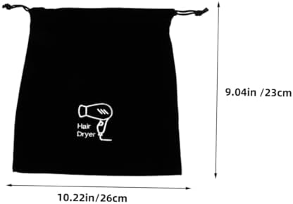 Flannel Hair Dryer Bag Blow Dryer Travel Hair Dryer Duffle Bag for Travel Hair Dryer Travel Bag Curling Iron Travel Bag Hair Dryer Bag for Travel Beam Port Cosmetic Bag - Image 9