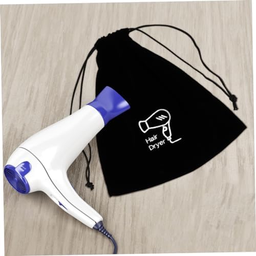 Flannel Hair Dryer Bag Blow Dryer Travel Hair Dryer Duffle Bag for Travel Hair Dryer Travel Bag Curling Iron Travel Bag Hair Dryer Bag for Travel Beam Port Cosmetic Bag - Image 4