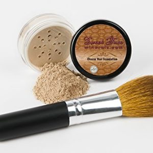 Flawless Finish Mineral Foundation with SPF 18 and Brush, 0.35 oz Size