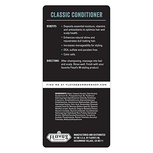 Floyd's 99 Classic Conditioner - Moisturizing - Soothing - Cooling - 33 oz. - Image 2