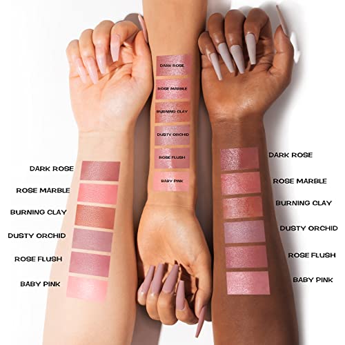 FOCALLURE Cream Blush Makeup,Buildable Blush Stick for Cheeks,Matte and Dewy Finish,Long Wearing,Easy Application,Lightweight Multi Stick,BABY PINK - Image 6