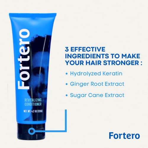 Fortero Revitalizing Conditioner for Hair Growth – Thickens, Moisturizes & Smooth for Thinning Hair and Hair Growth (1 Pack) - Image 5