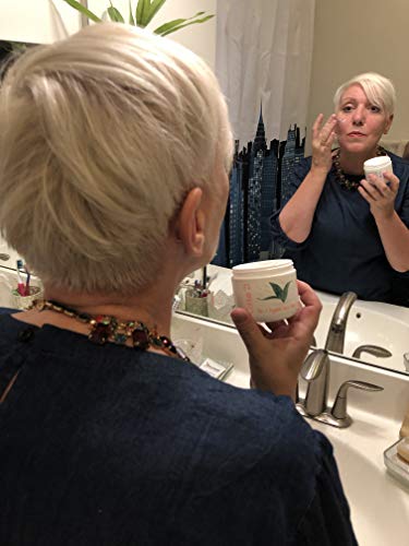 Fragrance free - The Original Aloe Skin Cream - 8 ounce jar - Image 3