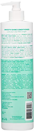Framesi Color Lover Smooth Shine Conditioner, Sulfate Free Conditioner with Coconut Oil and Quinoa, Color Treated Hair - Image 2