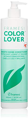 Framesi Color Lover Smooth Shine Conditioner, Sulfate Free Conditioner with Coconut Oil and Quinoa, Color Treated Hair