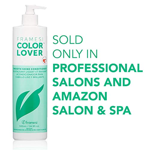 Framesi Color Lover Smooth Shine Conditioner, Sulfate Free Conditioner with Coconut Oil and Quinoa, Color Treated Hair - Image 5