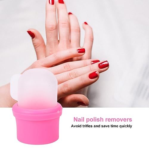 FRCOLOR 20 Pcs Soak off Clip Caps Gel Soak off Caps Polish Remover Cleaner Finger Clips Gel Remover Manicure Tools Nail - Image 4