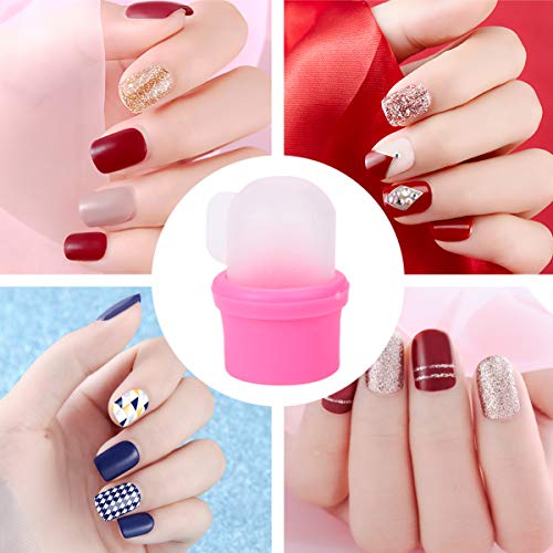 FRCOLOR 20 Pcs Soak off Clip Caps Gel Soak off Caps Polish Remover Cleaner Finger Clips Gel Remover Manicure Tools Nail - Image 3