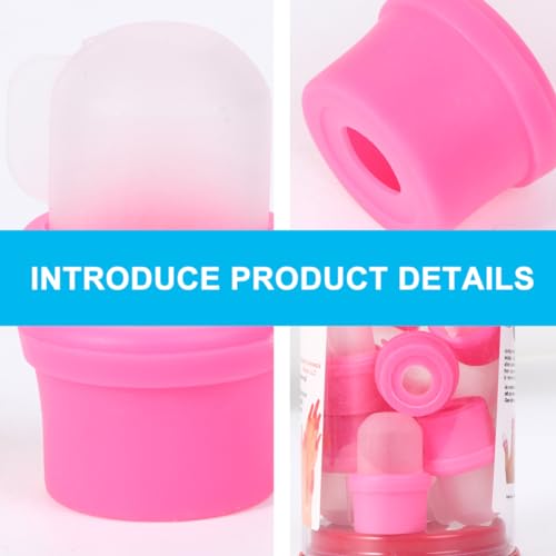 FRCOLOR 20 Pcs Soak off Clip Caps Gel Soak off Caps Polish Remover Cleaner Finger Clips Gel Remover Manicure Tools Nail - Image 2
