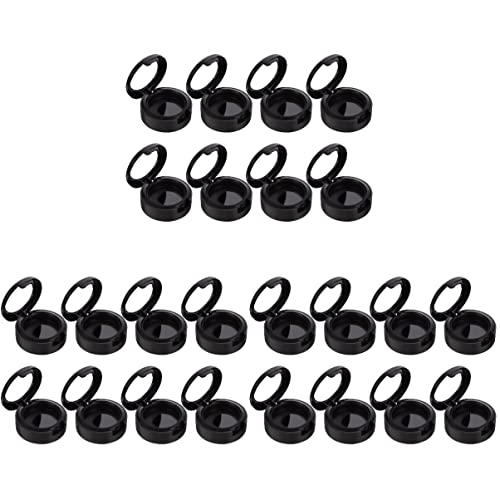 FRCOLOR 24 Pcs Empty Eye Shadow Box Plastic Dishes Mini Plastic Containers Empty Makeup Case Makeup Accessories Travel Accessories Eyeshadow Container Highlighter Abs Make up