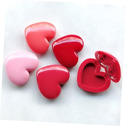 FRCOLOR 24 pcs Lipstick case with mirror travel cream container bulk makeup frosted lipstick DIY Blusher Container Eyeshadow Case empty cosmetic containers Refillable Cream Containers tray - Image 5