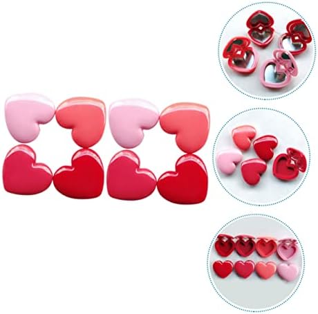 FRCOLOR 24 pcs Lipstick case with mirror travel cream container bulk makeup frosted lipstick DIY Blusher Container Eyeshadow Case empty cosmetic containers Refillable Cream Containers tray - Image 2