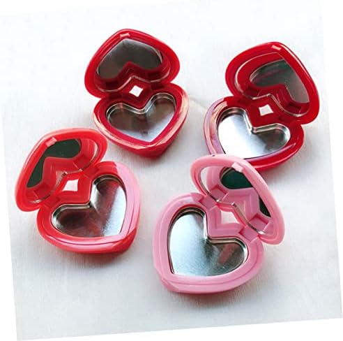 FRCOLOR 24 pcs Lipstick case with mirror travel cream container bulk makeup frosted lipstick DIY Blusher Container Eyeshadow Case empty cosmetic containers Refillable Cream Containers tray - Image 8