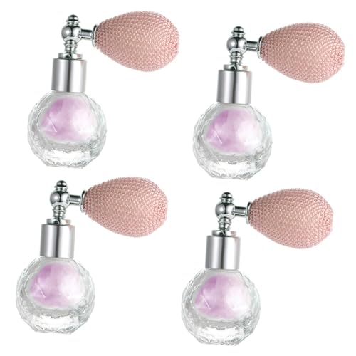 FRCOLOR 4pcs High Gloss Dusting Shimmering Spray Body Glitter Spray Loose Powder Spray Hair Glitter Spray Glitter Body Spray for Women Miss Purple Pressed Powder Luster