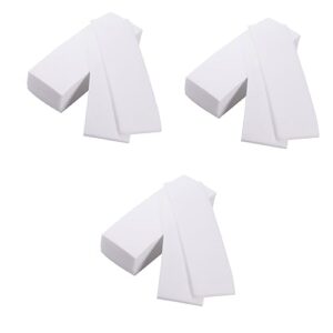 FRCOLOR 600 Pcs Facial Wax Strips Face Wax Strips Body Wax Strips Depilatory Cream for Face Body Hair Removal Strips Wax Paper Hair Removal Cream Hair Rmoval Wax Strip Disposable White