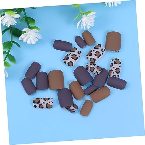 FRCOLOR 72 pcs Nail Art Designs Sticker Decal Stickers Nail Foil Transfer Stickers Nail Acrylic Decorations Leopard False Nails Nail Manicure Nail Stickers Nail Art Decals Applique Flaky - Image 6