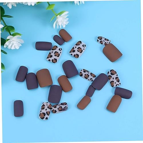 FRCOLOR 72 pcs Nail Art Designs Sticker Decal Stickers Nail Foil Transfer Stickers Nail Acrylic Decorations Leopard False Nails Nail Manicure Nail Stickers Nail Art Decals Applique Flaky - Image 4