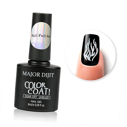 FRCOLOR Nail Gel Nails Gel Nail Tips Transfer Manicure DIY Art Nail Art Foil Glue Vegetable Gum Nail Polish - Image 3