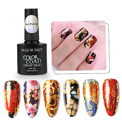FRCOLOR Nail Gel Nails Gel Nail Tips Transfer Manicure DIY Art Nail Art Foil Glue Vegetable Gum Nail Polish - Image 6