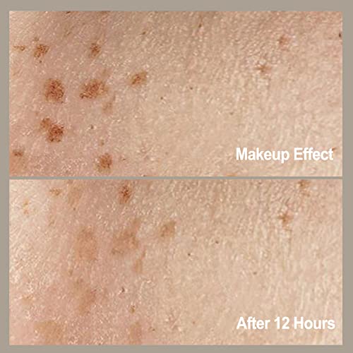 Freckle Cushion Natural Like Freckle Makeup Fake Freckles Pen Waterproof Long Lasting Quick Dry, Get Sun-kissed Stars Makeup Freckle in One Press, Fresh Brown, 15g - Image 4
