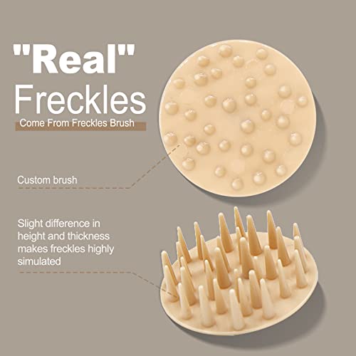 Freckle Cushion Natural Like Freckle Makeup Fake Freckles Pen Waterproof Long Lasting Quick Dry, Get Sun-kissed Stars Makeup Freckle in One Press, Fresh Brown, 15g - Image 5