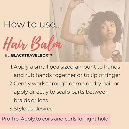 2 Oz Frizz Control Hair Balm for Smooth, Healthy Hair and Scalp Relief - Image 6