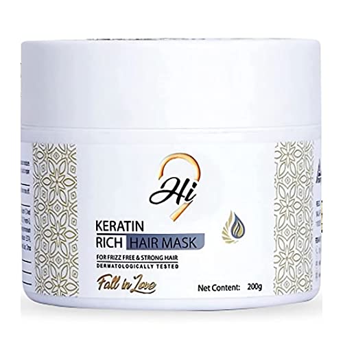 Frizz-Free and Strong Hair | Protein Mask for Intense Damaged and Dry Hair Repair | Deep Nourishing Hair Treatment | Ceramides and Keratin 200 GM | Hair Mask For Hair Growth All Hair Types