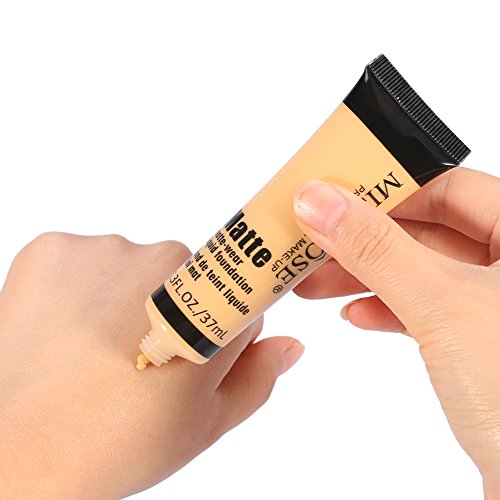 Full Coverage Liquid Foundation and Concealer with Matte Finish, Minimizes Pores and Wrinkles, 30ml - Image 7