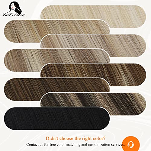 Full Shine 16 Inch Balayage Tape In Remy Human Hair Extensions 20 Pieces 50 Grams - Image 8