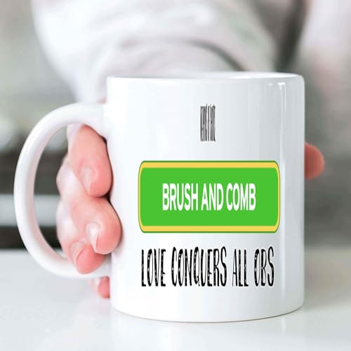 Funny Hairdresser Gift My Weapons of Choice 11 Oz White Ceramic Coffee Mug - Image 6