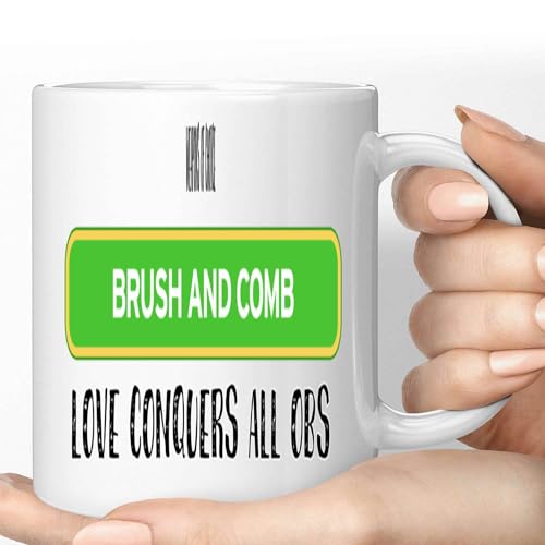 Funny Hairdresser Gift My Weapons of Choice 11 Oz White Ceramic Coffee Mug